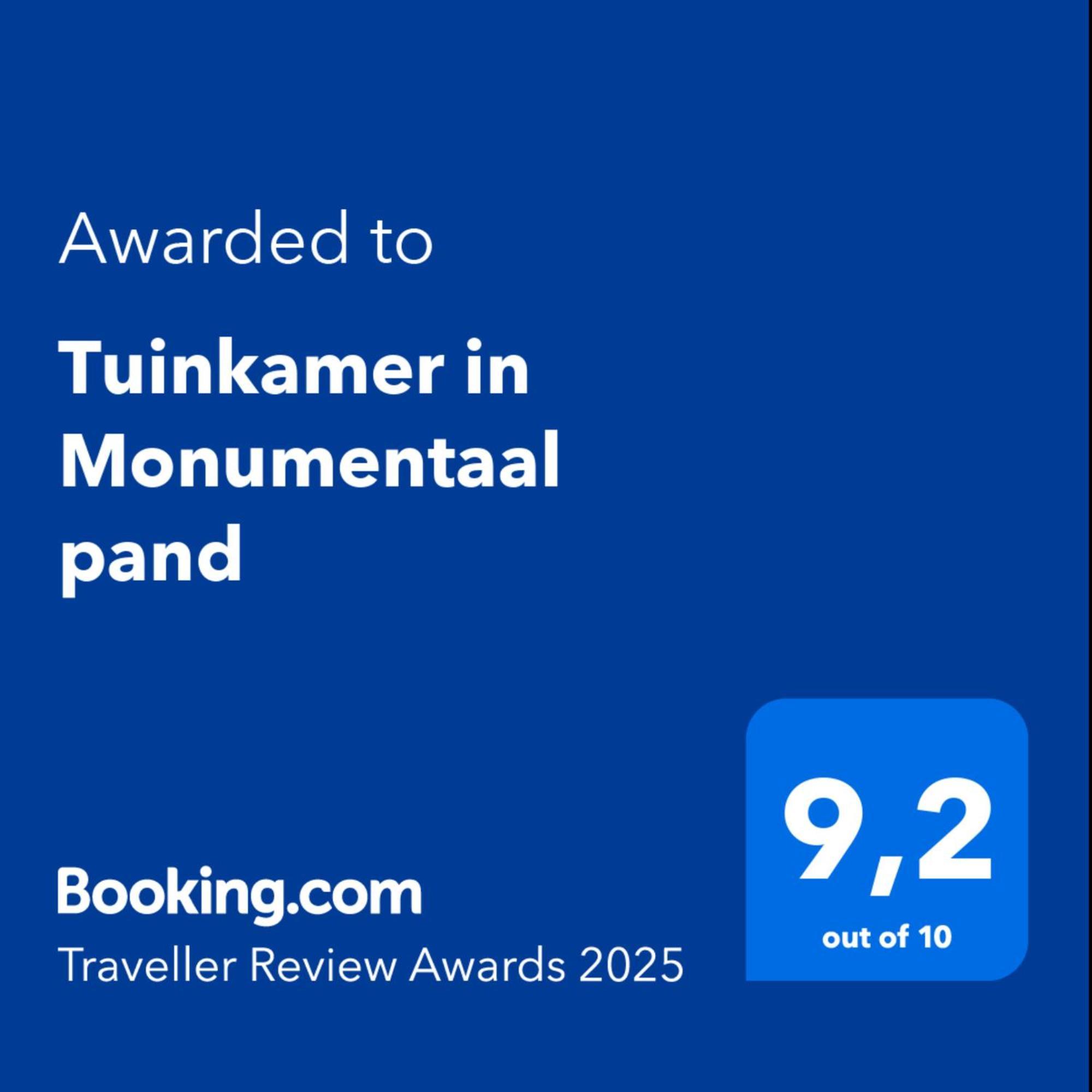 Tuinkamer In Monumentaal Pand Veere Exteriör bild